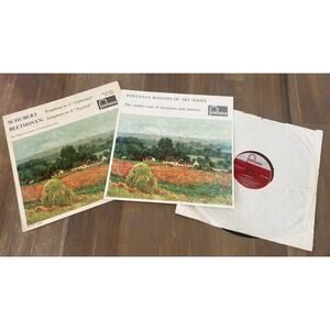 Schubert Beethoven limited vinyl - Collectible vinyl- made in England.Fontana